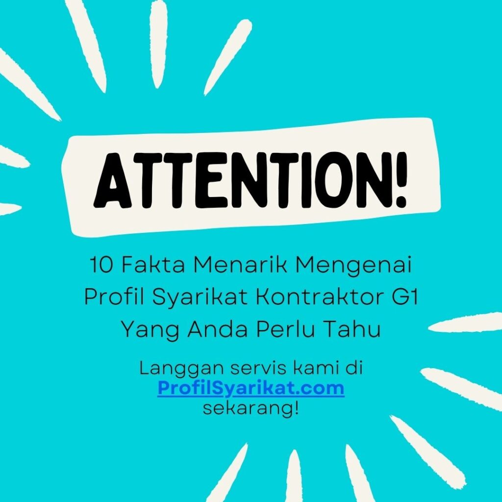10 Fakta Profil Syarikat